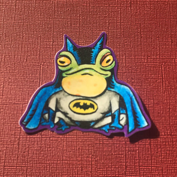 Bat-Frog Sticker