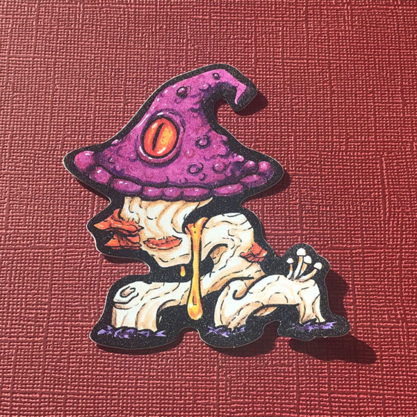 Mushroom Magistrate Sticker