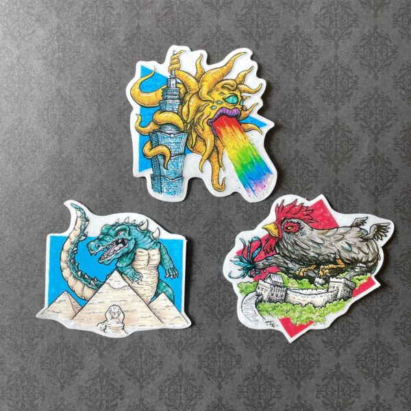 Kaiju Kollective 1 Sticker Pack